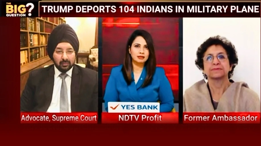 Karan S. Thukral on an NDTV Profit news panel
